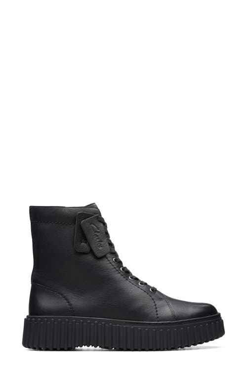 Clarksr Clarks(r) Torhill Rise Lace-up Boot In Black