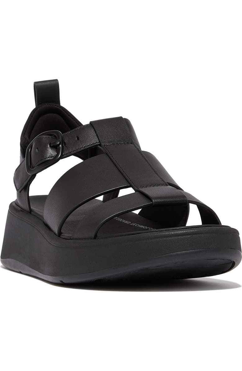 FitFlop F-Mode Ankle Strap Platform Fisherman Sandal, Main, color,