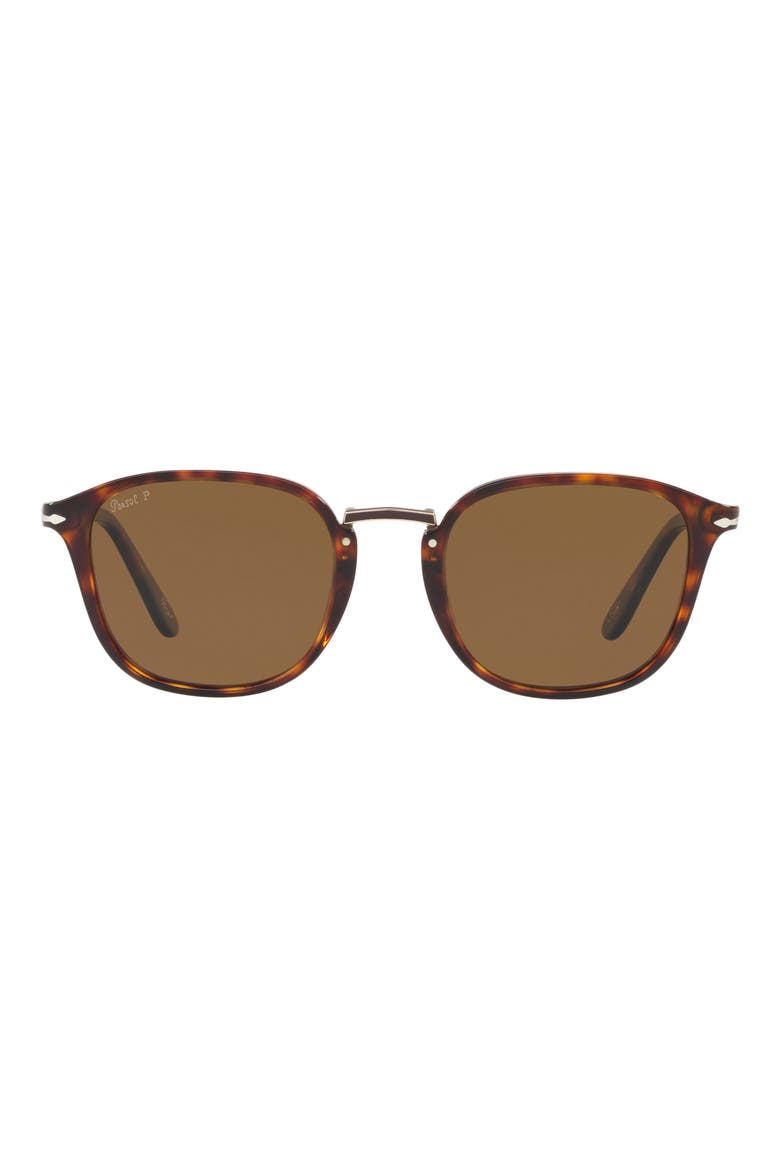 53mm Polarized Phantos Sunglasses, Main, color, GREEN TORT