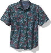 Tommy Bahama Blue Bay Gardens Cotton Denim Button-Up Shirt