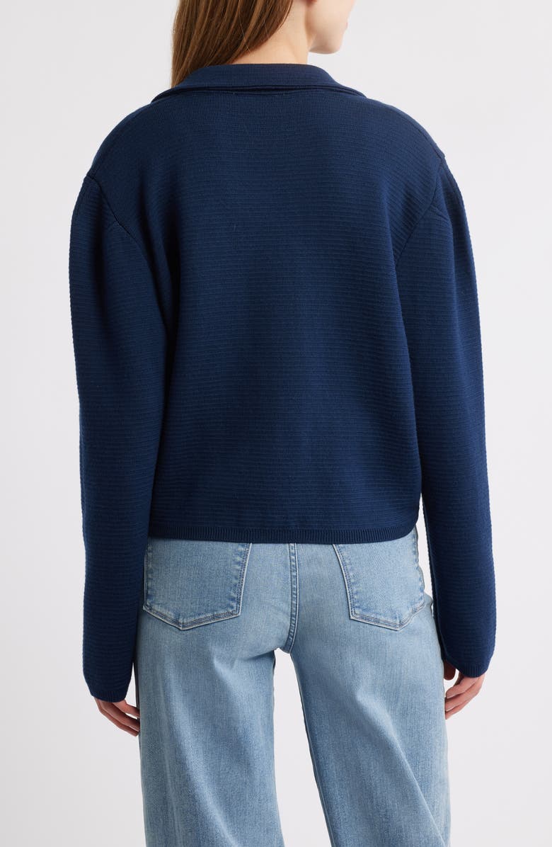 FRAME The Cruise Double Breasted Merino Wool Cardigan, Alternate, color, 