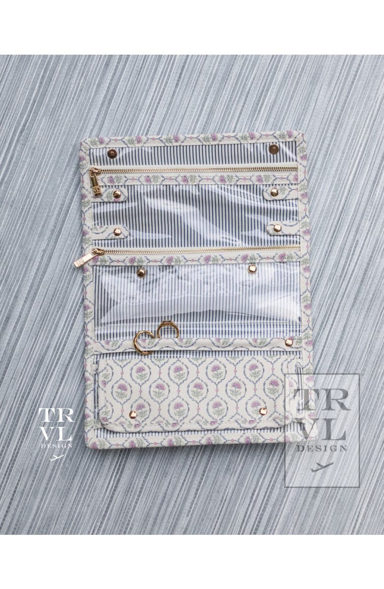 TRVL Design Antibes Jewel Wallet, Alternate, color, Ivory