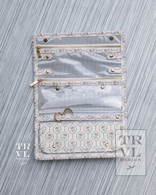 Trvl Design Antibes Jewel Wallet In Ivory