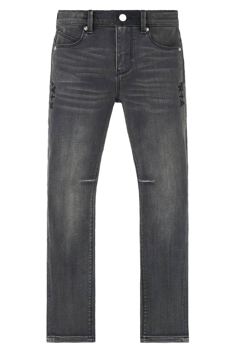 Kids' Benson Skinny Jeans, Main, color, MIDNIGHT ASH