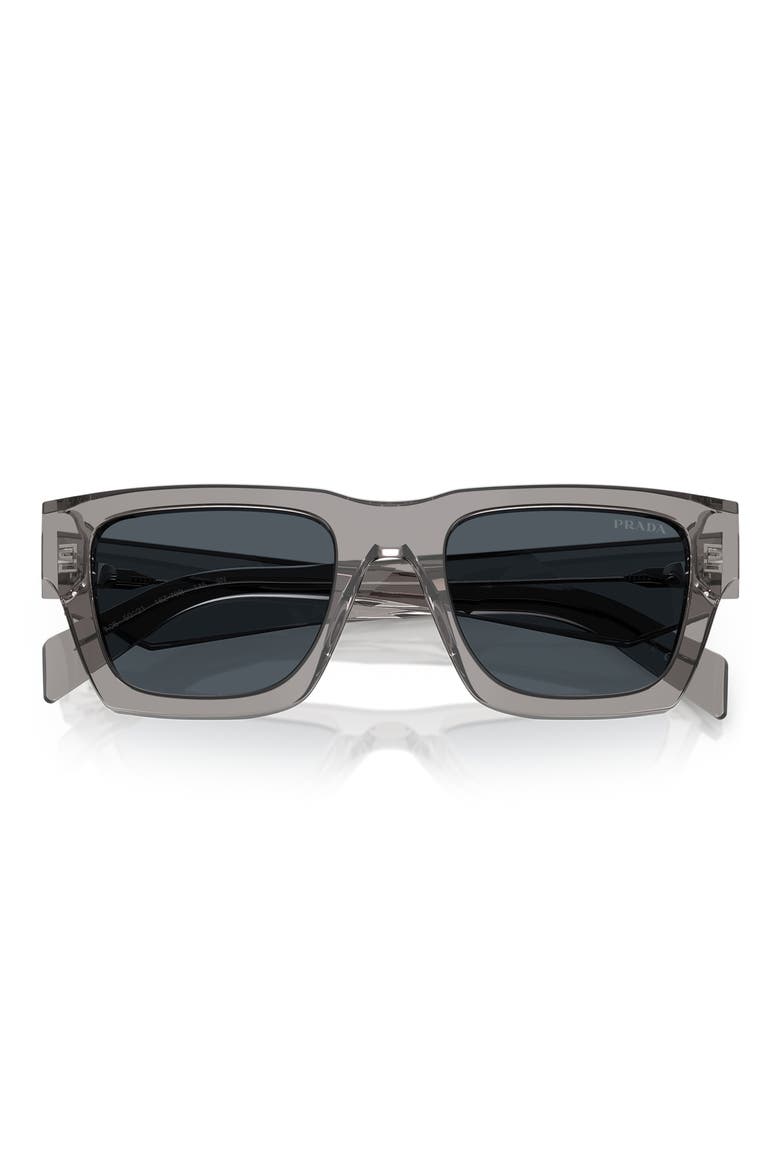 50mm Pillow Sunglasses, Alternate, color, DARK GREY