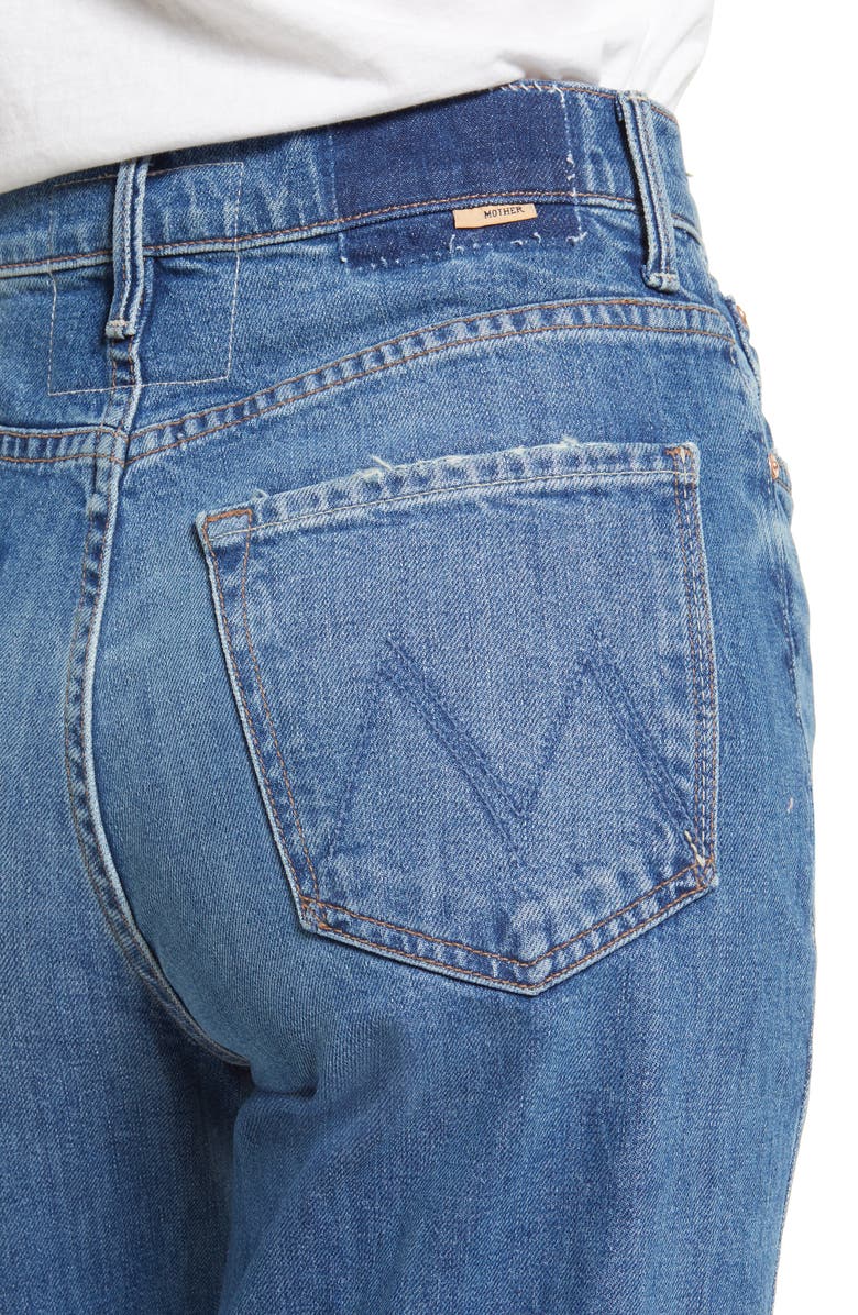 MOTHER The Maven High Waist Wide Leg Jeans, Alternate, color, 
