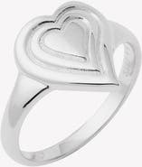 Rizen Jewelry Emanate Love Signet Heart Ring