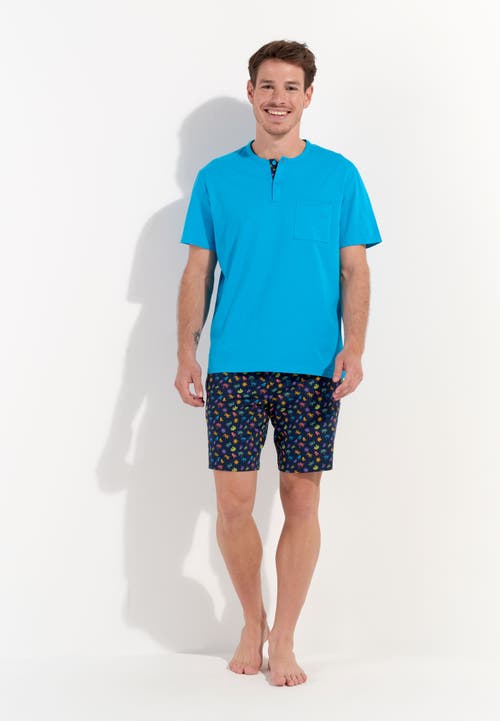 Hom California Short Sleepwear In Multico Print