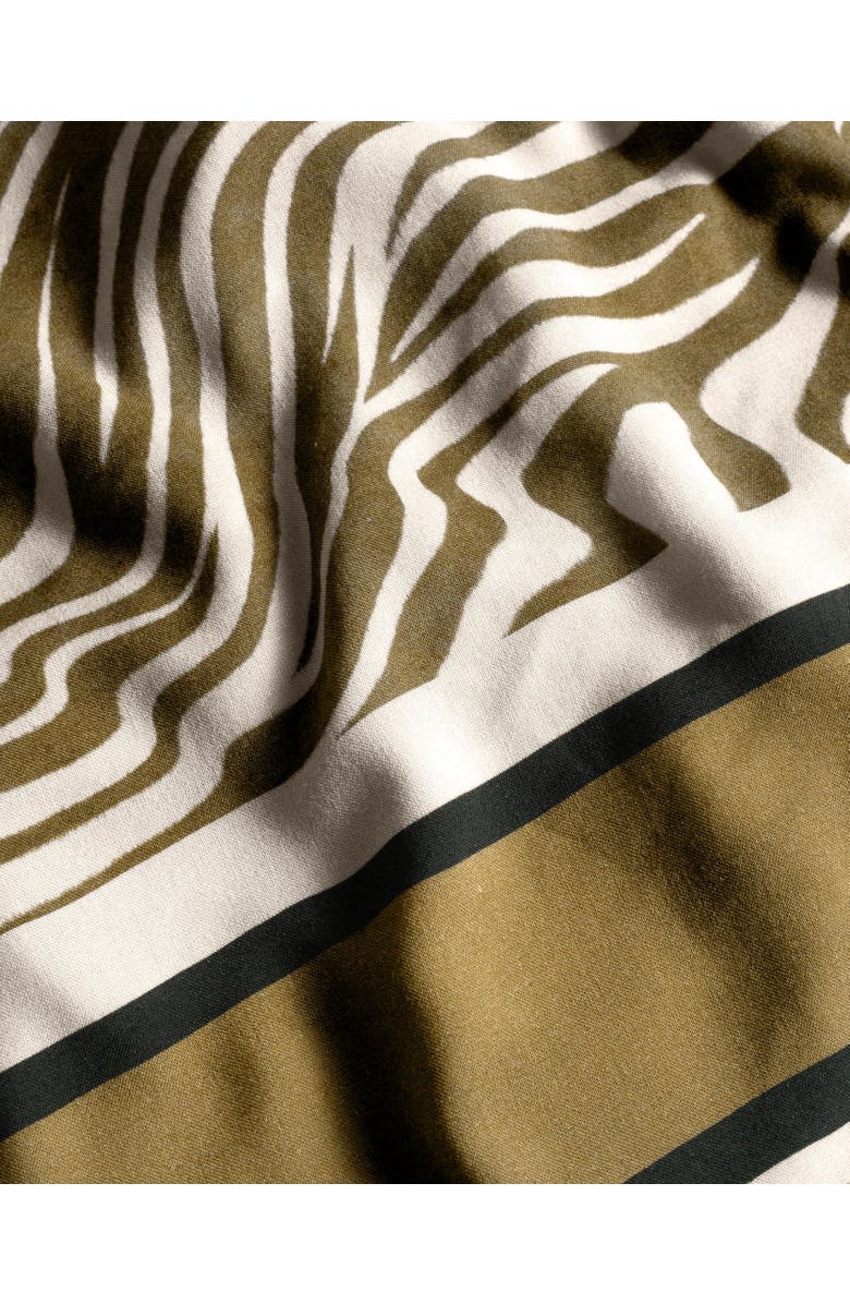 Change of Scenery Melanie Border Print Pareo Cover-Up, Alternate, color, Serengeti