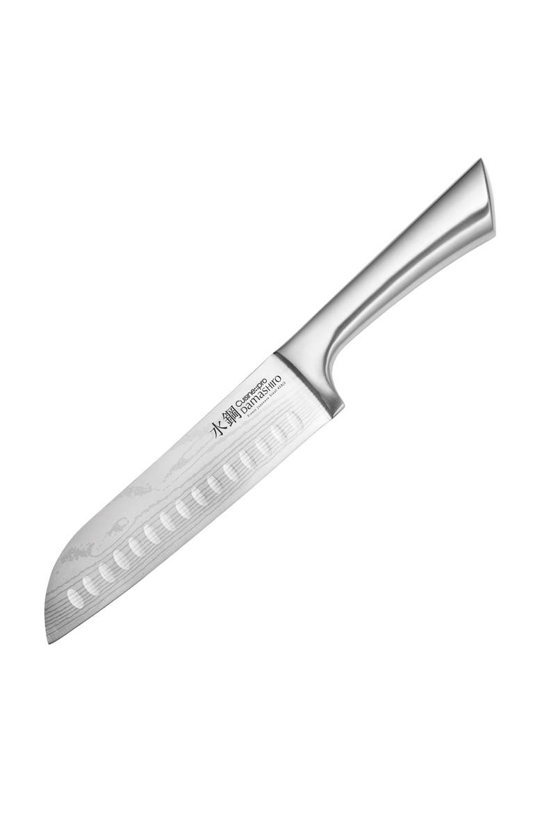 Damashiro® 6.5" Santoku, Main, color, Silver