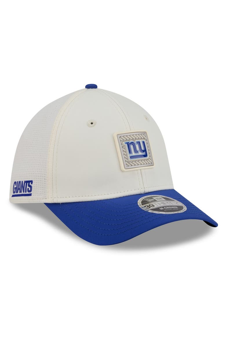 Men's New Era  Cream/Royal New York Giants 2026 NFL Training Camp 39THIRTY Flex Hat, Main, color, Cream