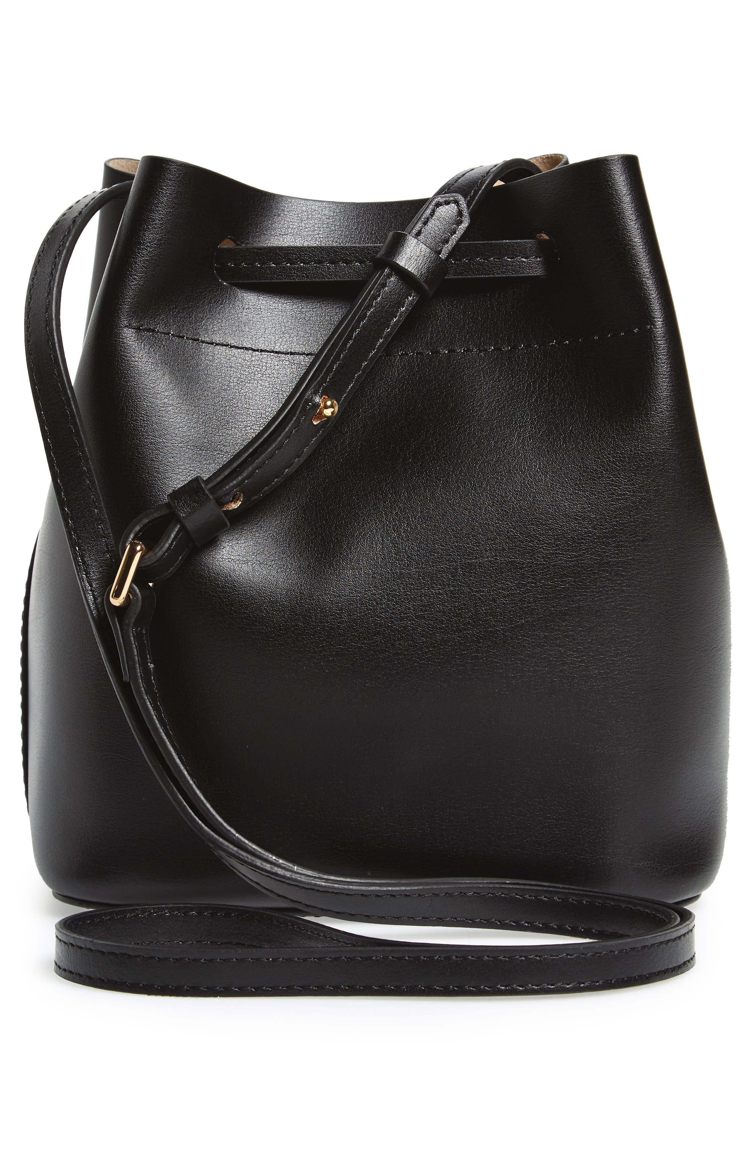 LODIS Los Angeles LODIS Small Silicon Valley Blake RFID Leather Bucket Bag, Alternate, color, 