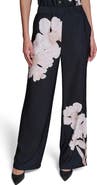KARL LAGERFELD PARIS Placed Floral Soft Pants