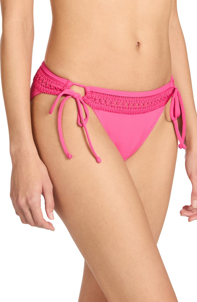 Robin Piccone Isabelle Side Tie Bikini Bottoms, Alternate, color,