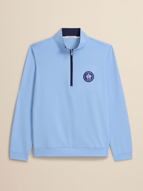 French Terry Vintage Patch 1/4 Zip