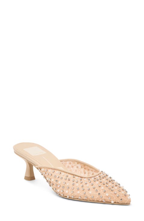 Cleo Kitten Heel Mule (Women)