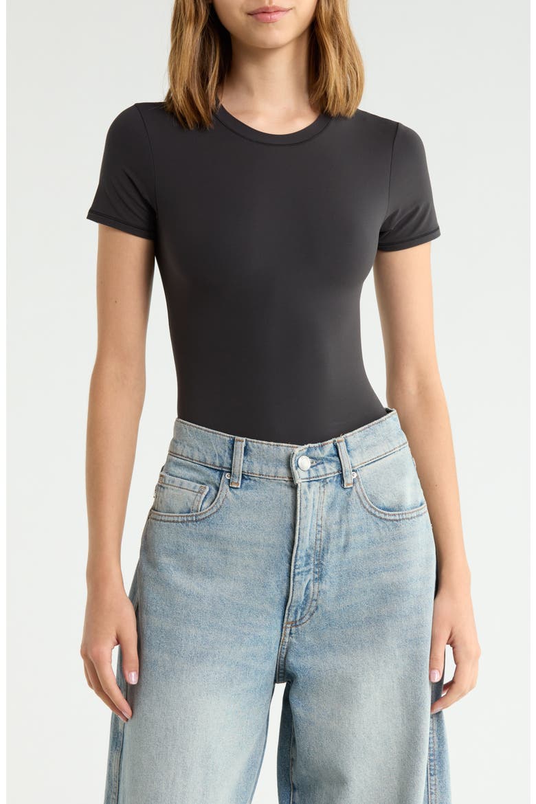 Fits Everybody T-Shirt Bodysuit, Main, color, ONYX