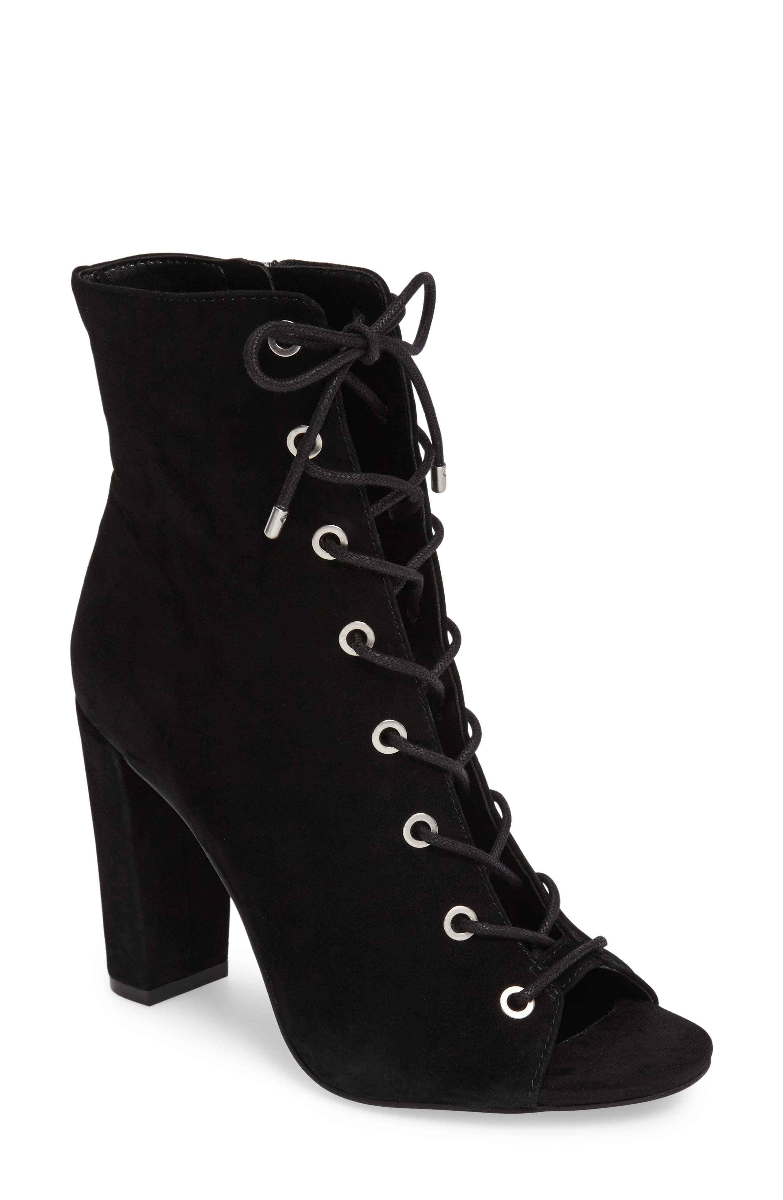 BCBGeneration Ripley Lace-Up Bootie, Main, color, 