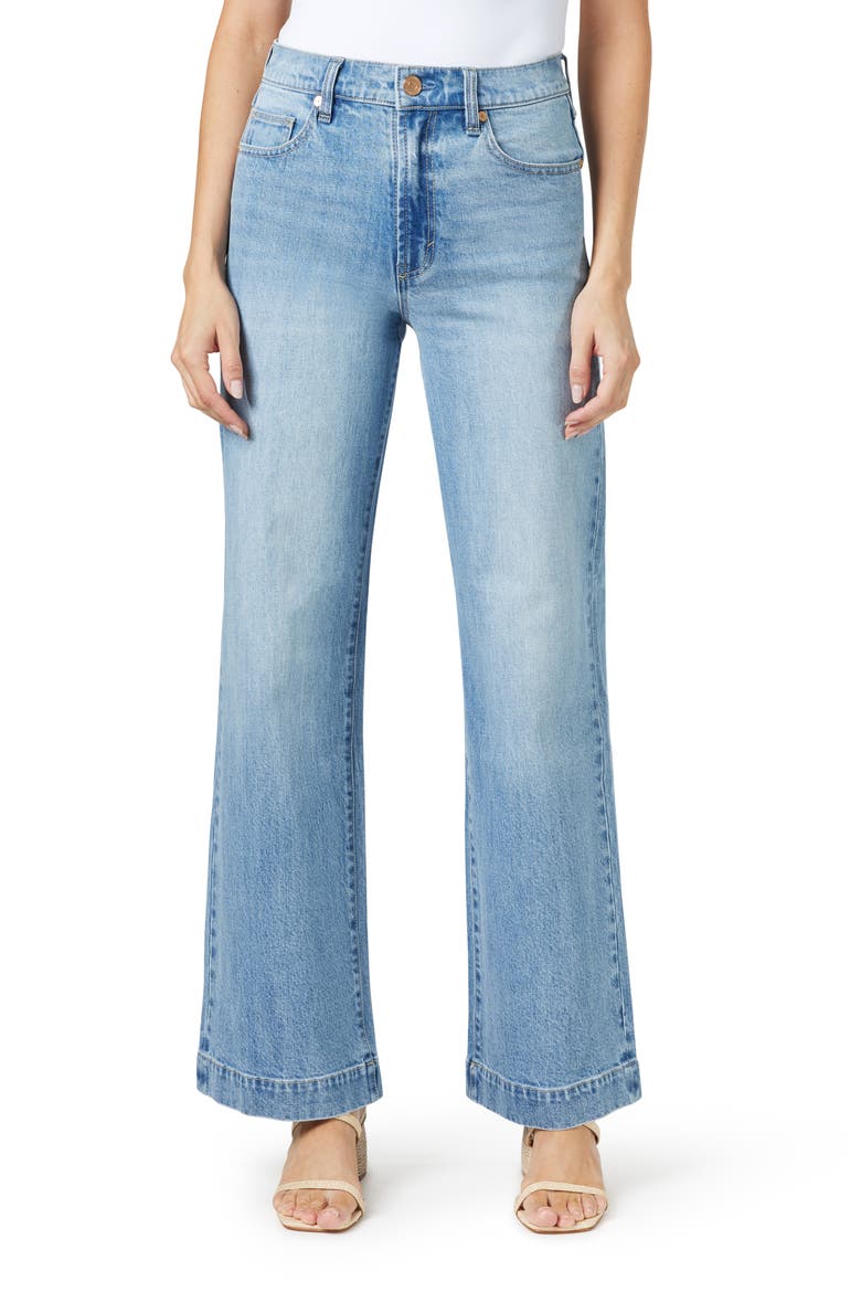 Denver High Rise Wide Leg Jeans, Main, color, SPLASH