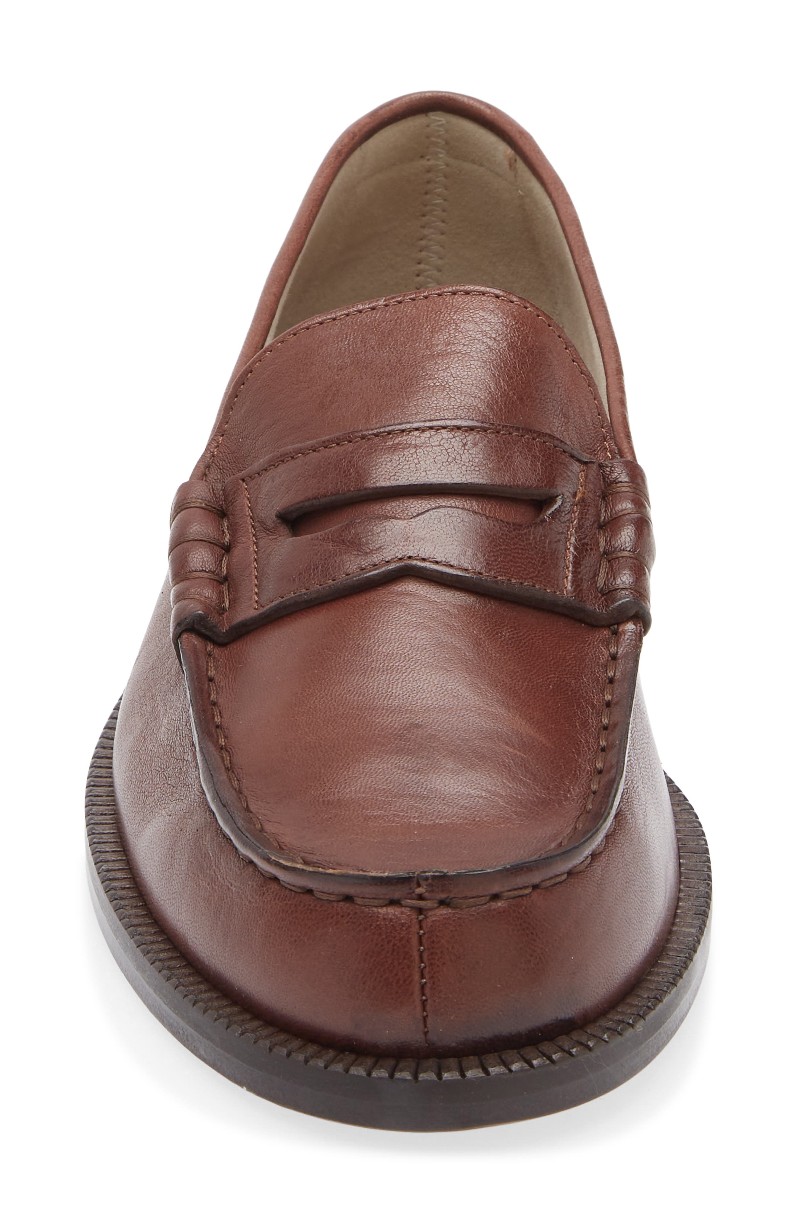 Soft Penny Loafer, Alternate, color, BROWN