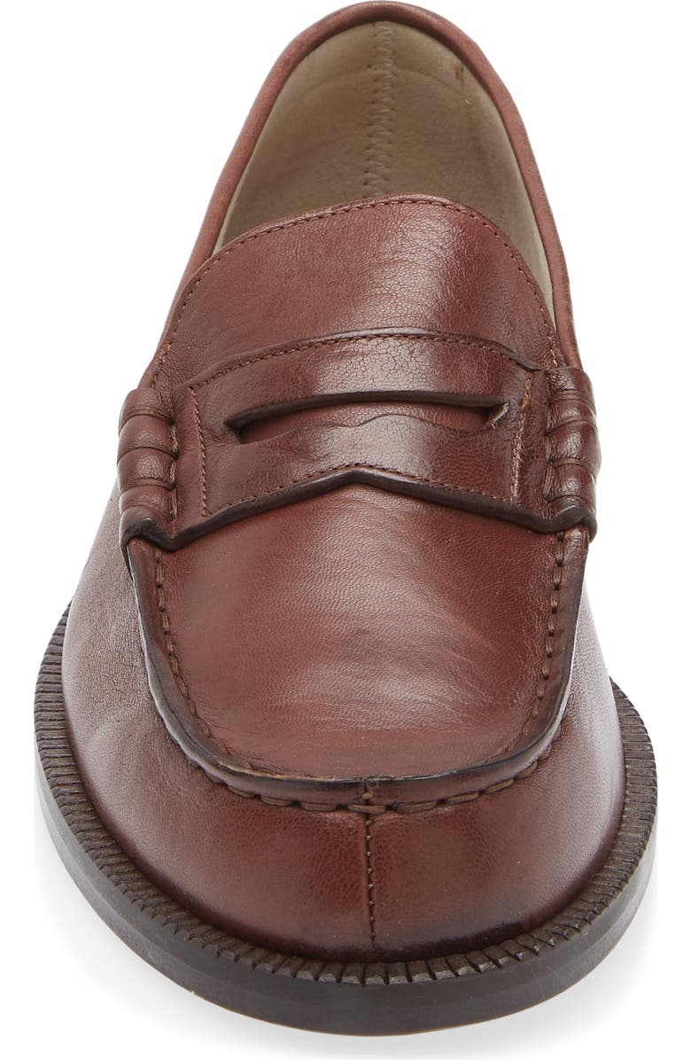 Common Projects Soft Penny Loafer, Alternate, color, Brown