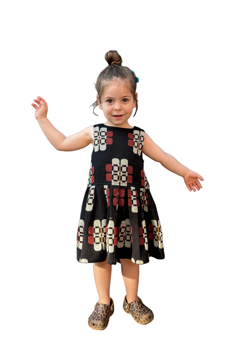 Ace & Jig Kids Daisy Dress, Alternate, color, Lotus