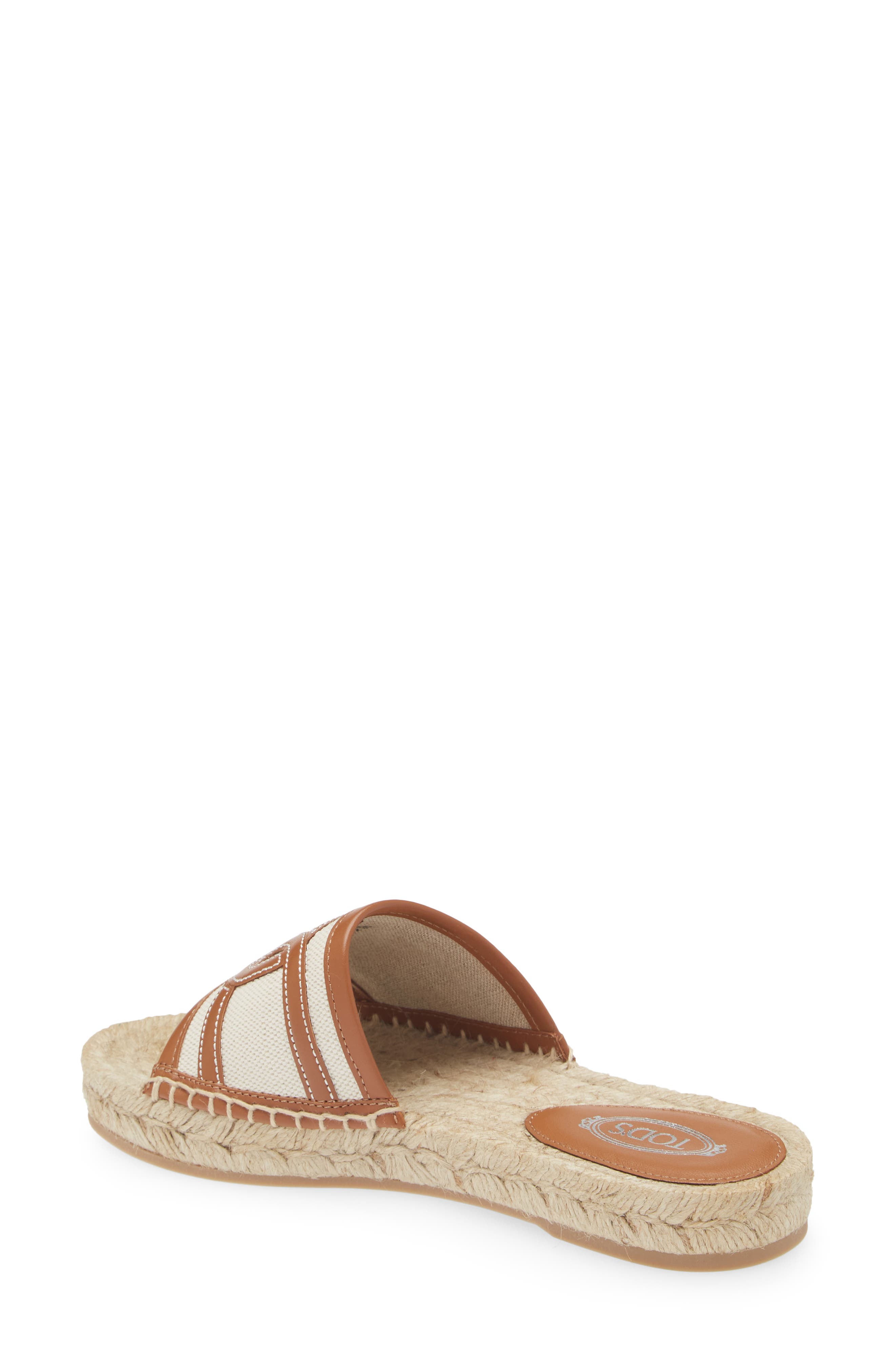 Tod's Chain Motif Sandal, Alternate, color, 