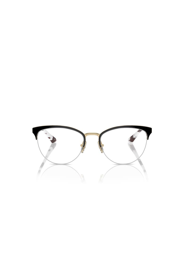 51mm Oval optical glasses, Alternate, color, Black