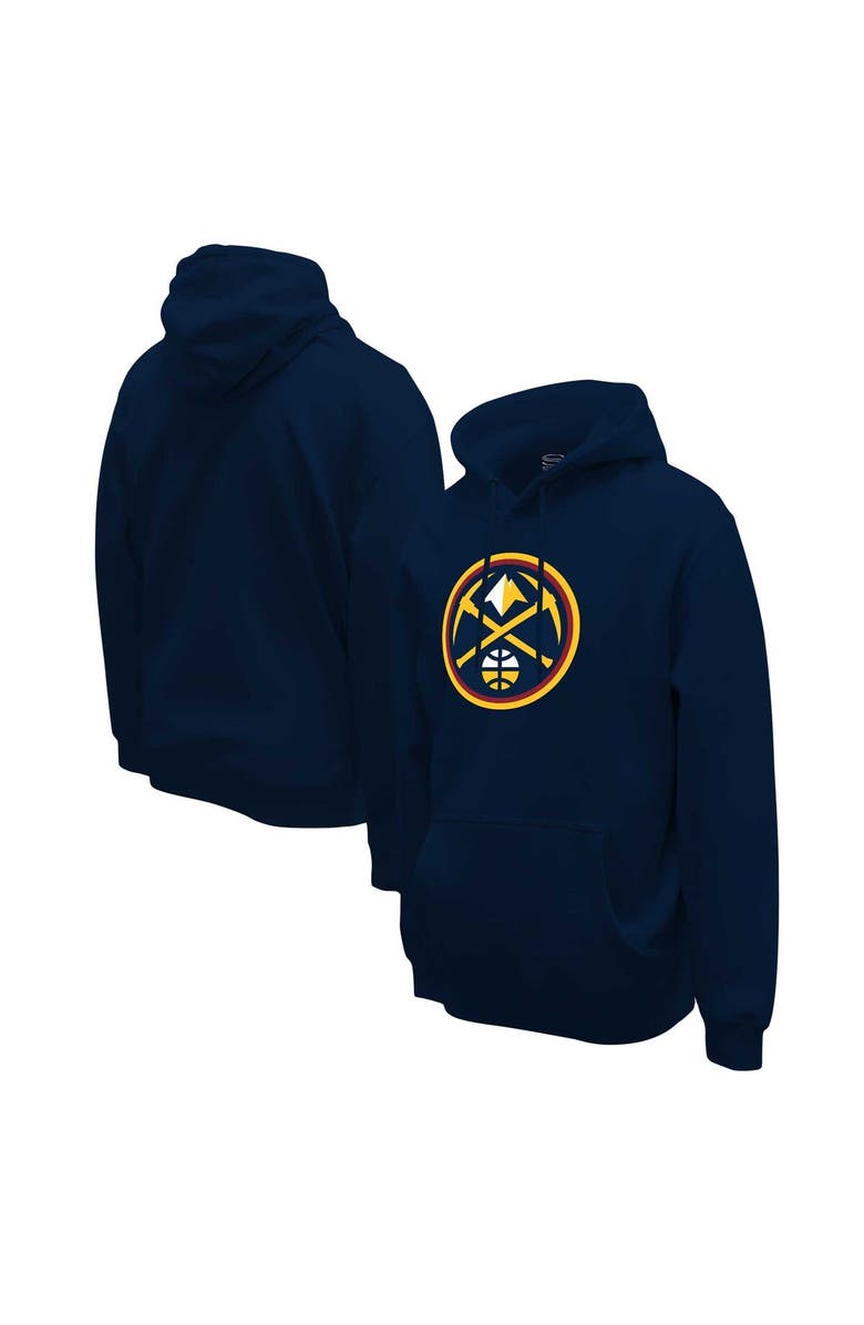 Stadium Essentials Unisex Stadium Essentials Navy Denver Nuggets Primary Logo Pullover Hoodie, Main, color,