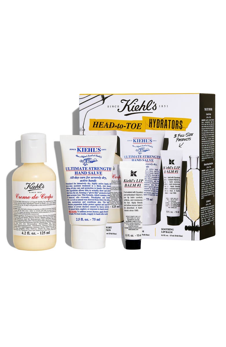 Kiehl's Since 1851 Head-To-Toe Hydators Set $56 Value, Alternate, color, 