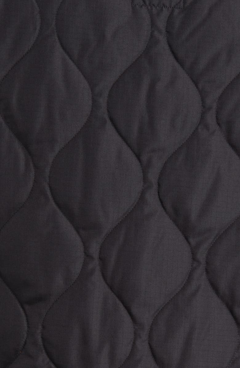 TAION Military Onion Quilt Water Repellent 800 Fill Power Down Vest, Alternate, color, Black