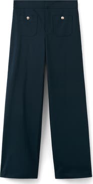 MANGO Flare Leg Pants