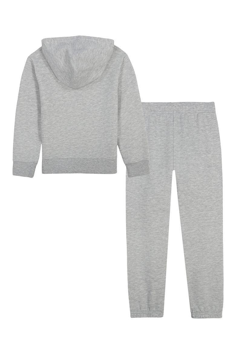 Kids' Hiker Logo Tech Fleece Set, Alternate, color, MOD GRAY HEATHER