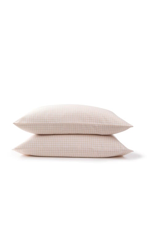 Gingham Yarn Dye Airy Cotton Pillowcase Pairs