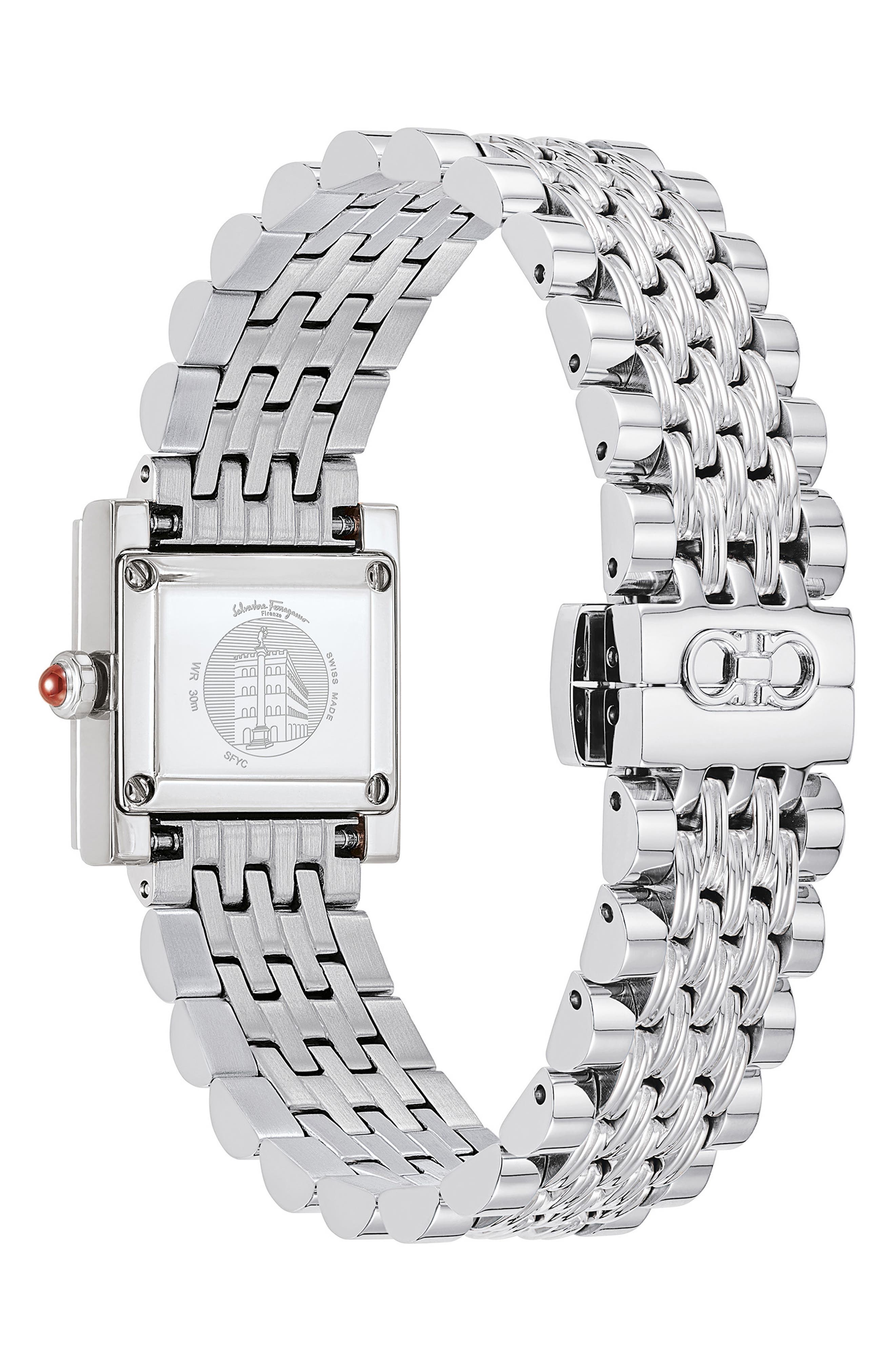 FERRAGAMO Square Bracelet Watch, 19mm x 19mm (Women) | Nordstromrack