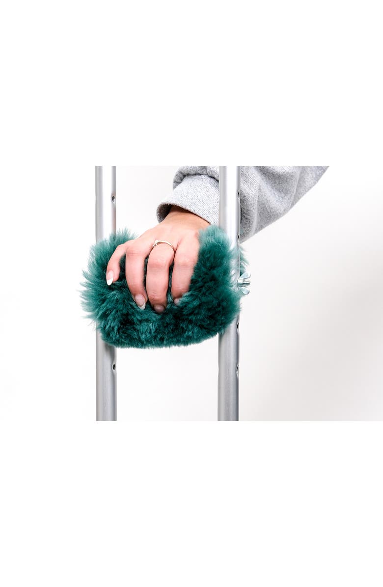NATURAL Medical Genuine Sheepskin Crutch Covers, Alternate, color, 
