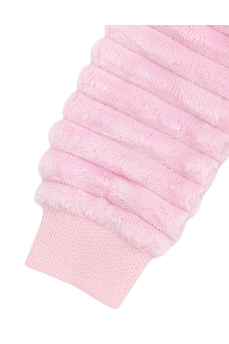 Faux Fur Pullover Sweatshirt, Alternate, color, Pastel Pink
