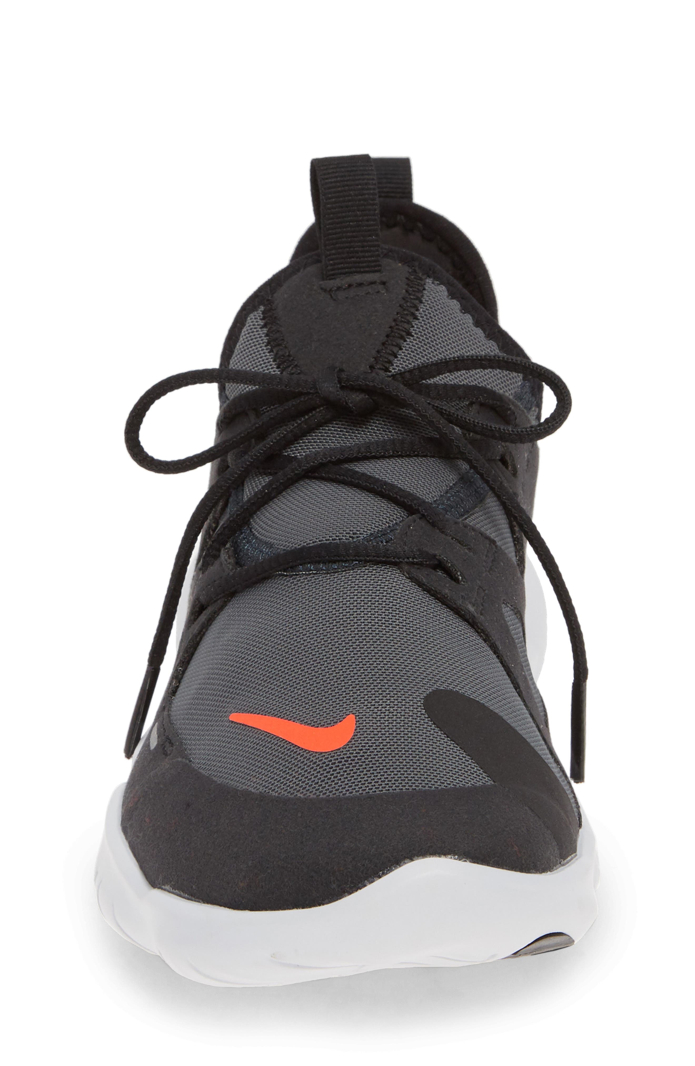 Free Run 5.0 Sneaker, Alternate, color, BLACK/ BRIGHT CRIMSON