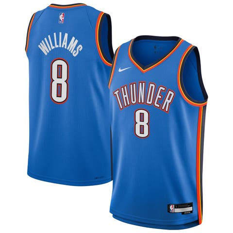 Youth Nike Jalen Williams Blue Oklahoma City Thunder Swingman Jersey - Icon Edition