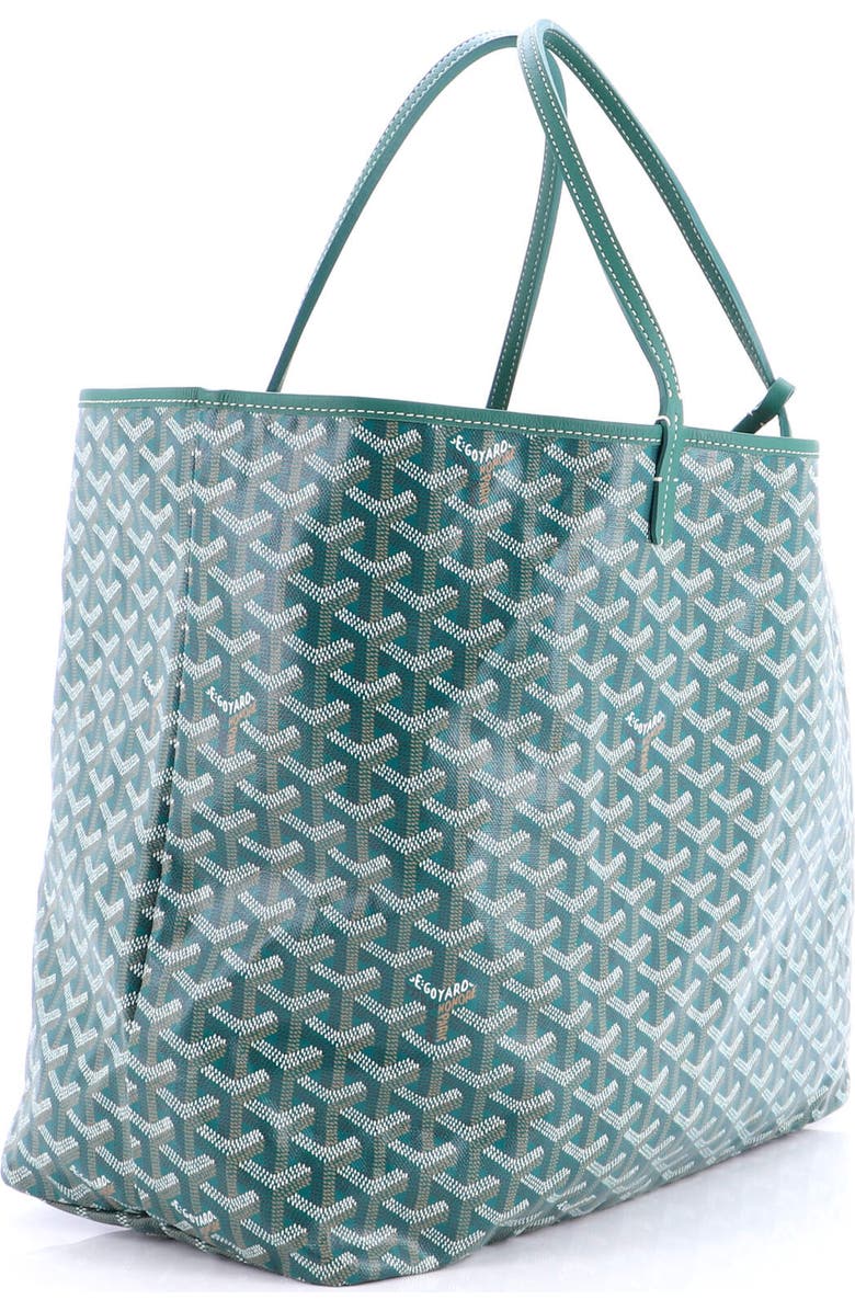 Pre-Owned Goyard Saint Louis Tote Coated Canvas GM, Alternate, color, Green
