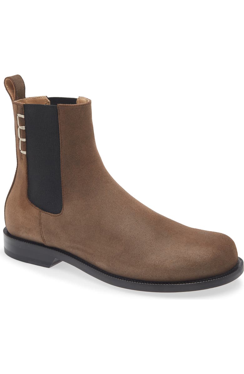 JW Anderson Loafer Chelsea Boot, Main, color, Chocolate Brown 660