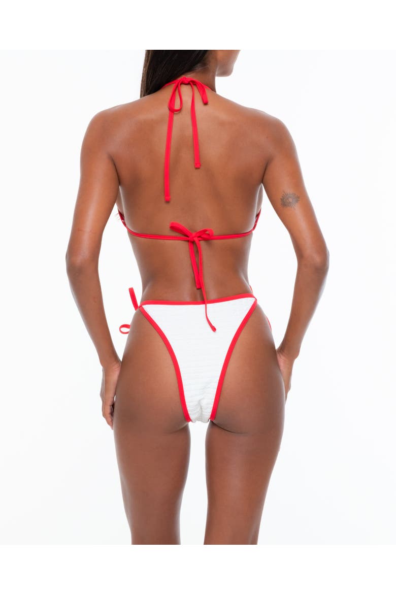 Eleni Bikini Bottoms, Alternate, color, White