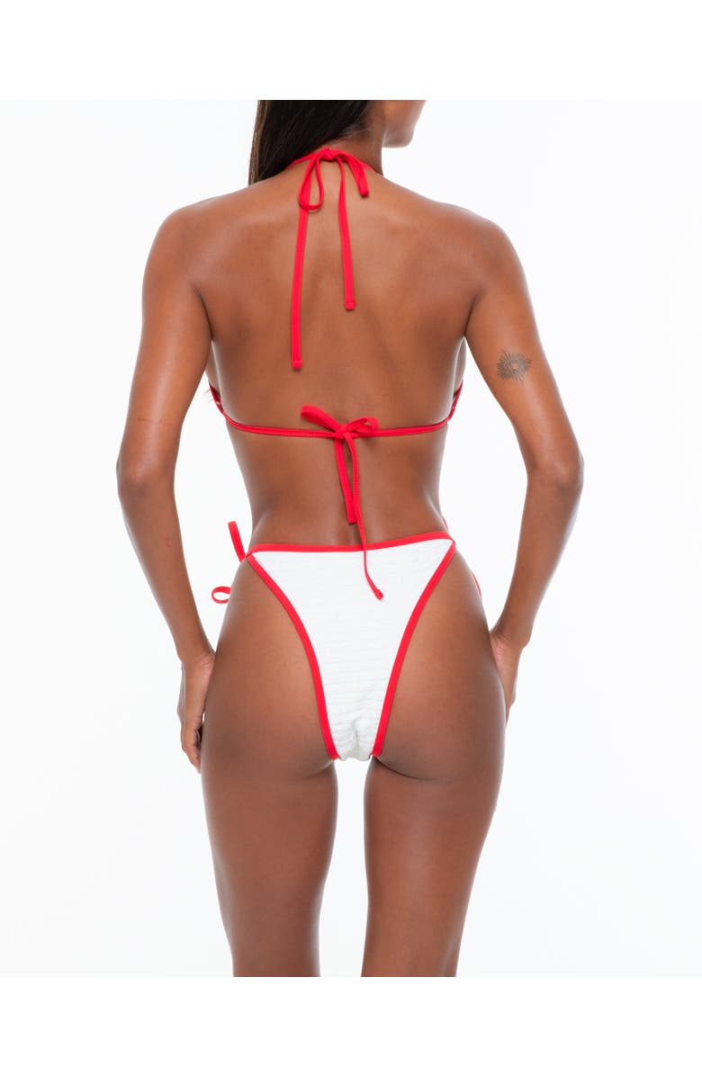 One Empire Eleni Bikini Bottoms, Alternate, color, White