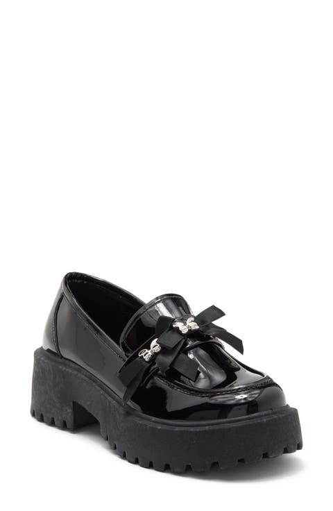 Tippy Bow Platform Loafer