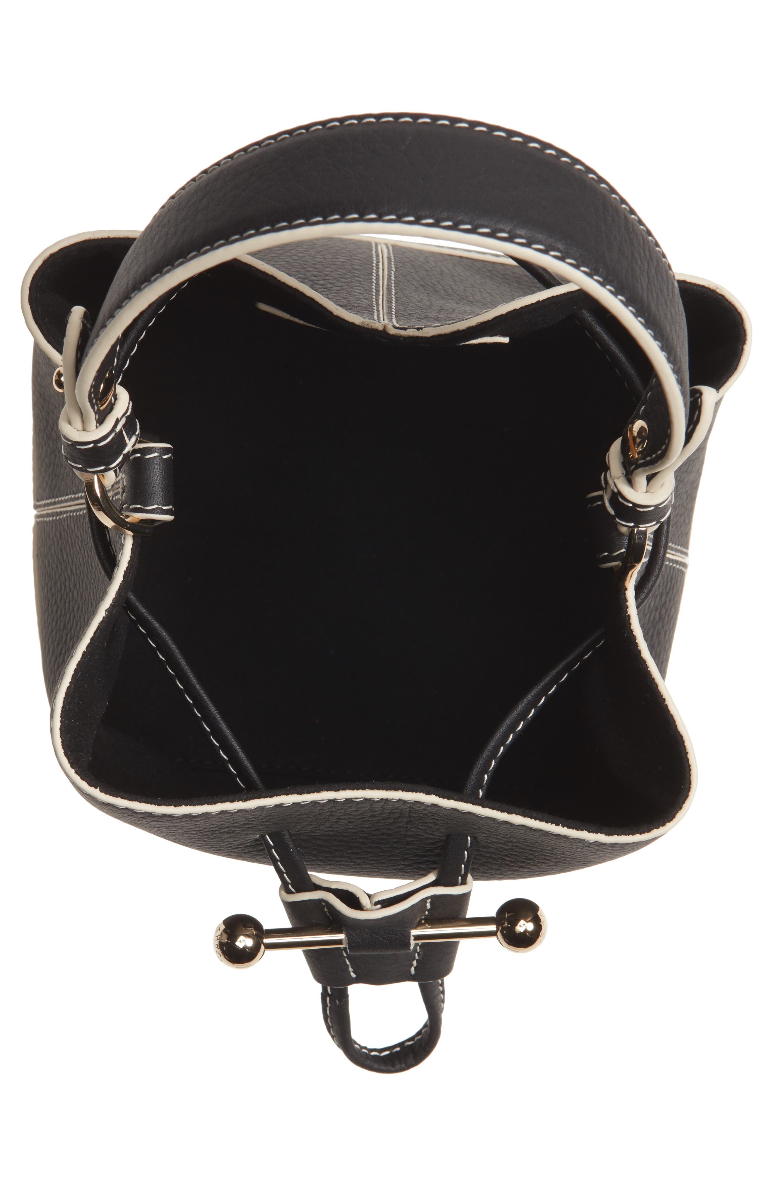 Strathberry Lana Osette Leather Crossbody Bucket Bag, Alternate, color, 