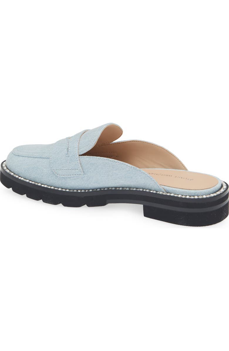 Stuart Weitzman Monty Mule, Alternate, color, Light Blue
