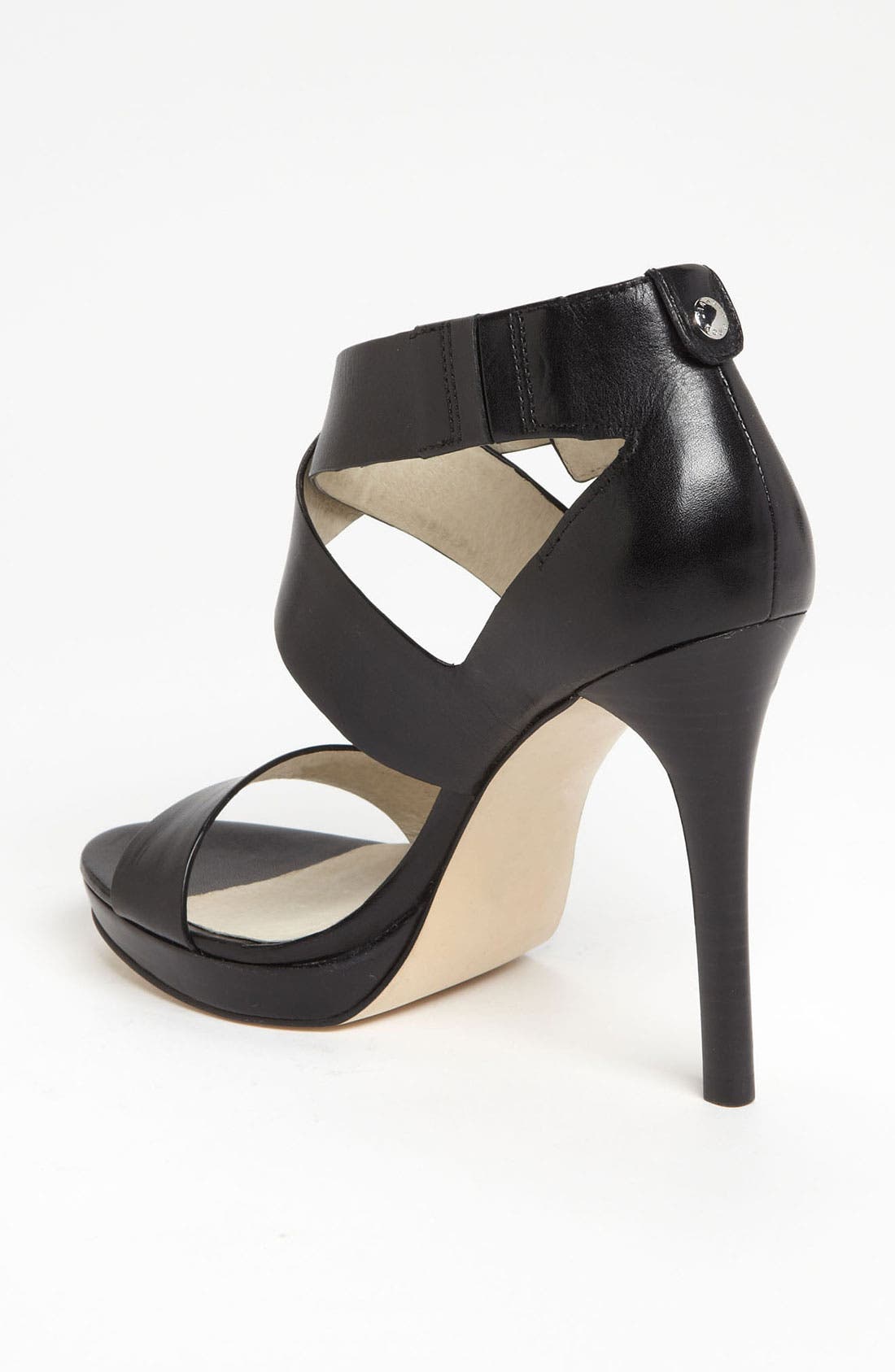'Josephine' Sandal, Alternate, color, BLACK