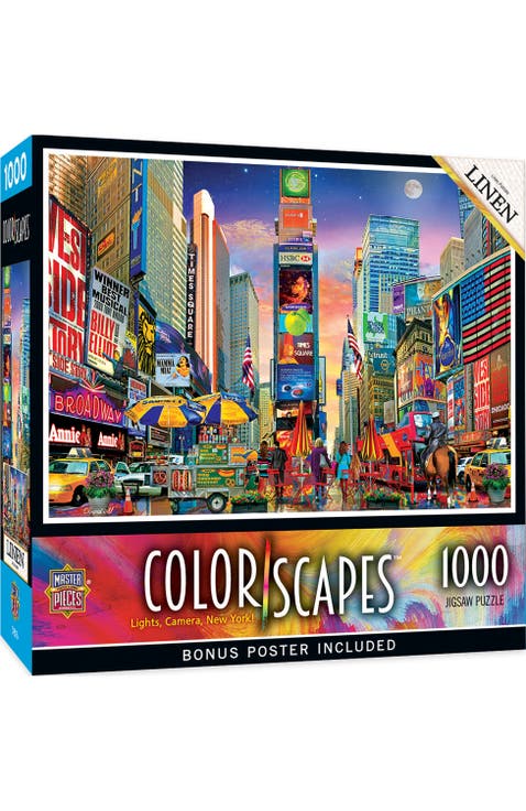 Lights, Camera, New York! 1000pc Puzzle