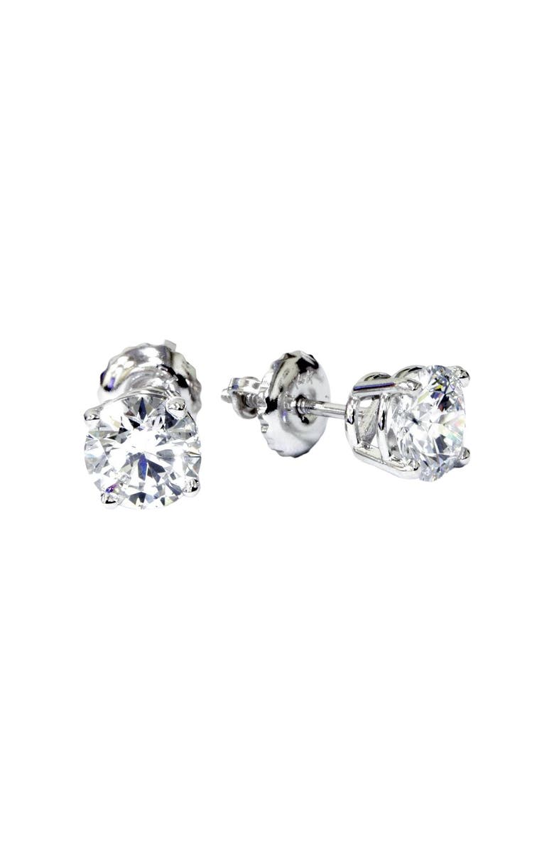 Bliss Diamond Platinum 1 1/2ct Lab Grown Diamond Studs, Alternate, color, 