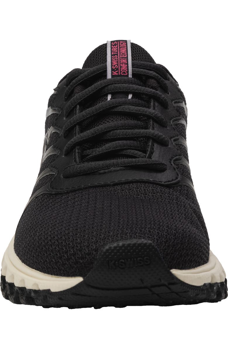K-Swiss Tubes Scorch Athletic Sneaker, Alternate, color, Black/ Raspberry/ Egret